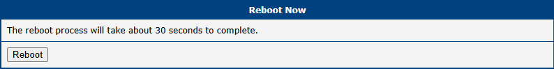 Reboot