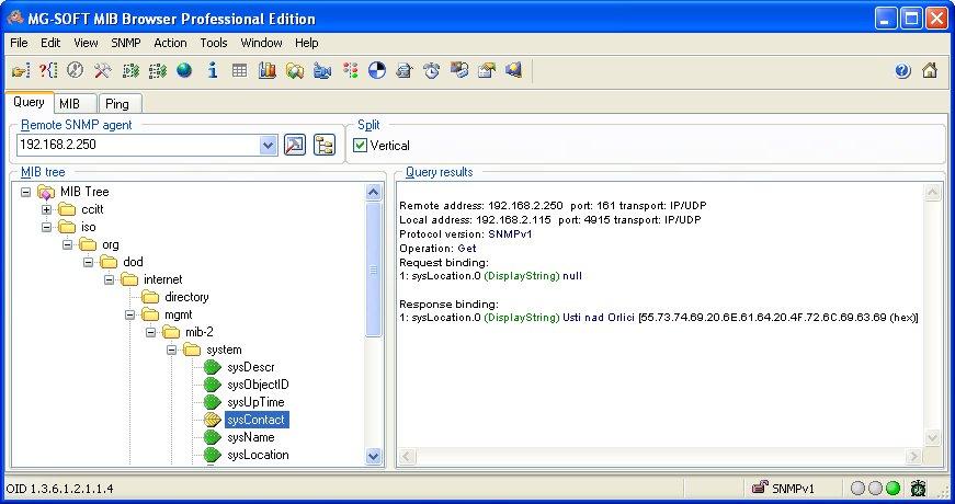 MIB Browser Example