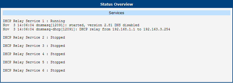 Status Page