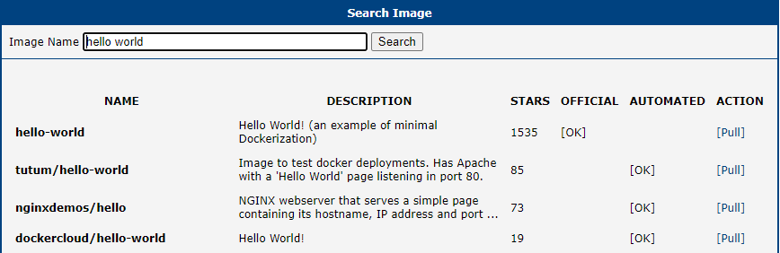 Hello World — Image Search