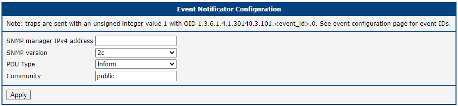 SNMP Version 2c