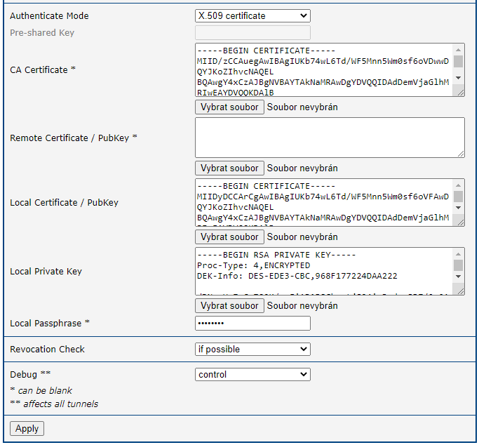 IPsec Router A configuration Part 3