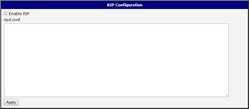 RIP Web Interface