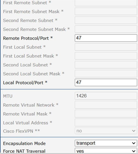 Spoke1 IPsec Configuration Part 2