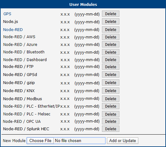 Node.js to make Node-RED work and additional nodes router apps