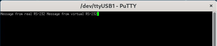 Example 1 — Communication (serial side)