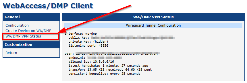 VPN Status