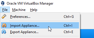 Import Appliance