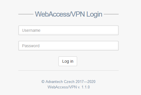 WebAccess/VPN Login