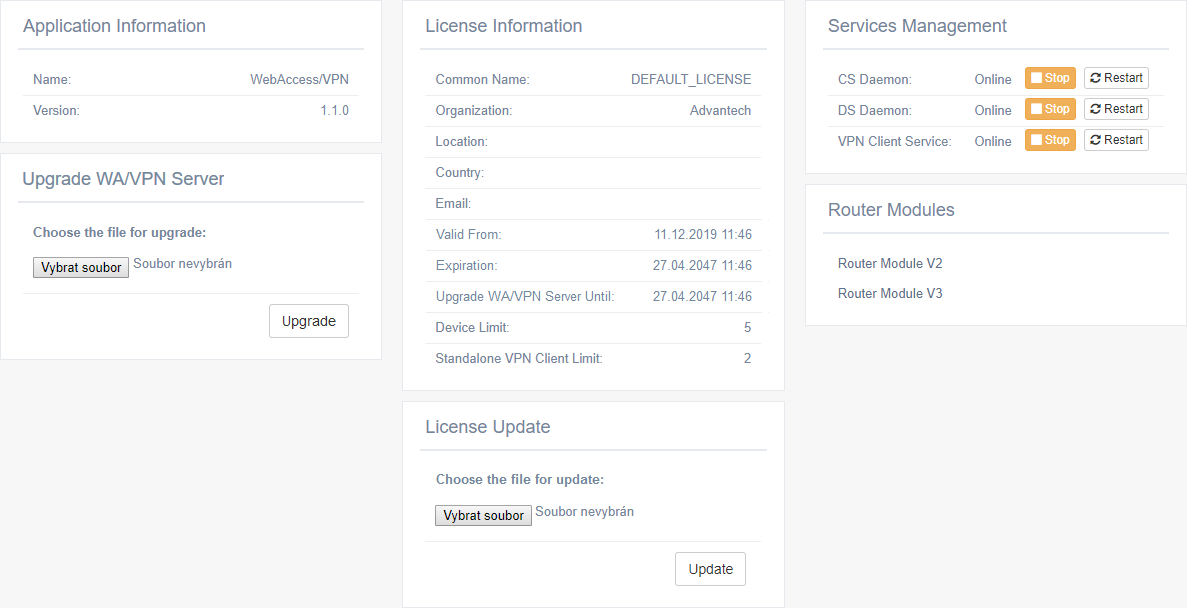Application Management